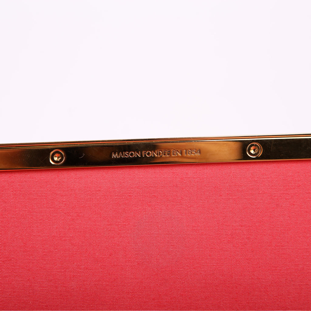 Ana Clutch Vernis Coral