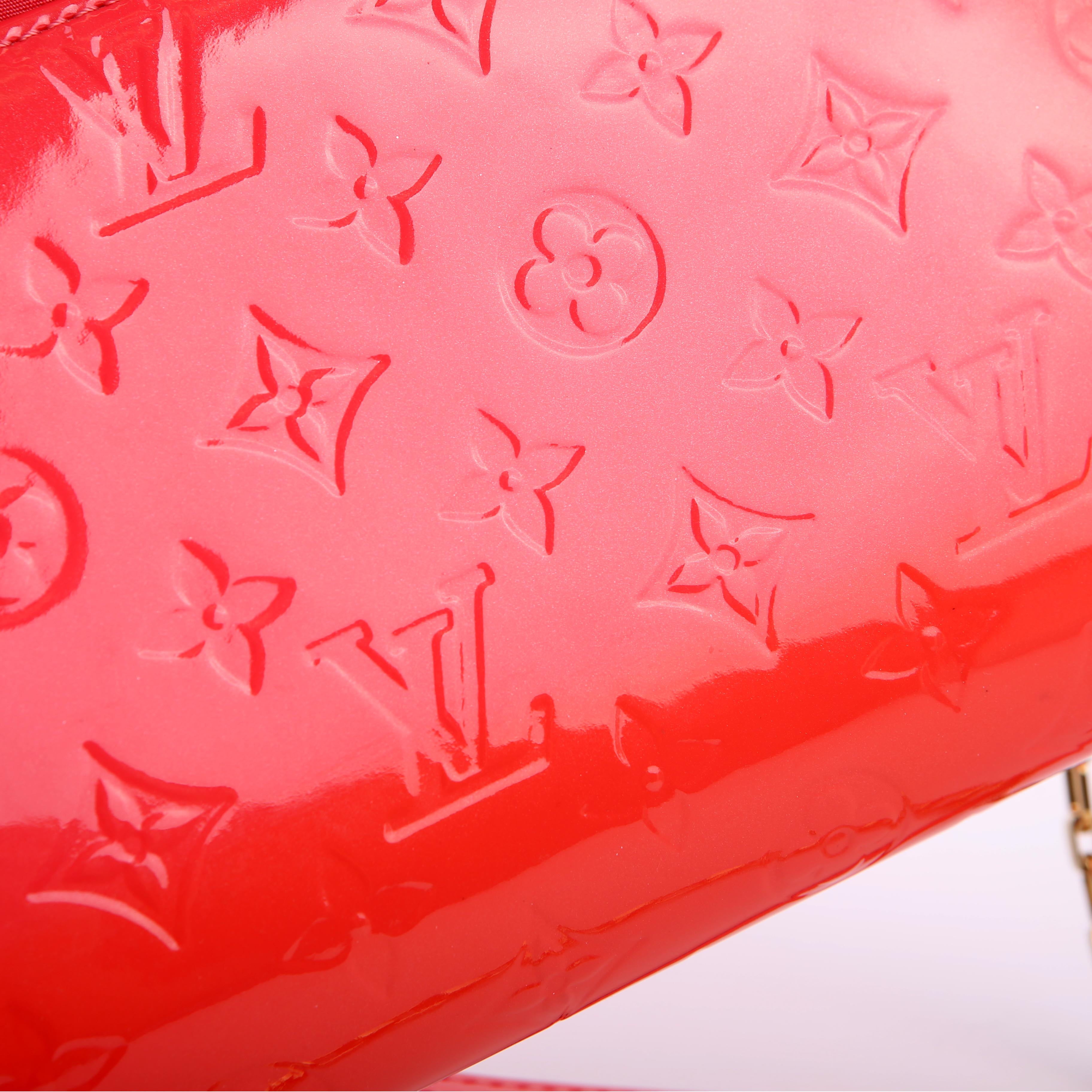 Ana Clutch Vernis Coral