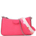 Easy Pouch on Strap Epi Pink