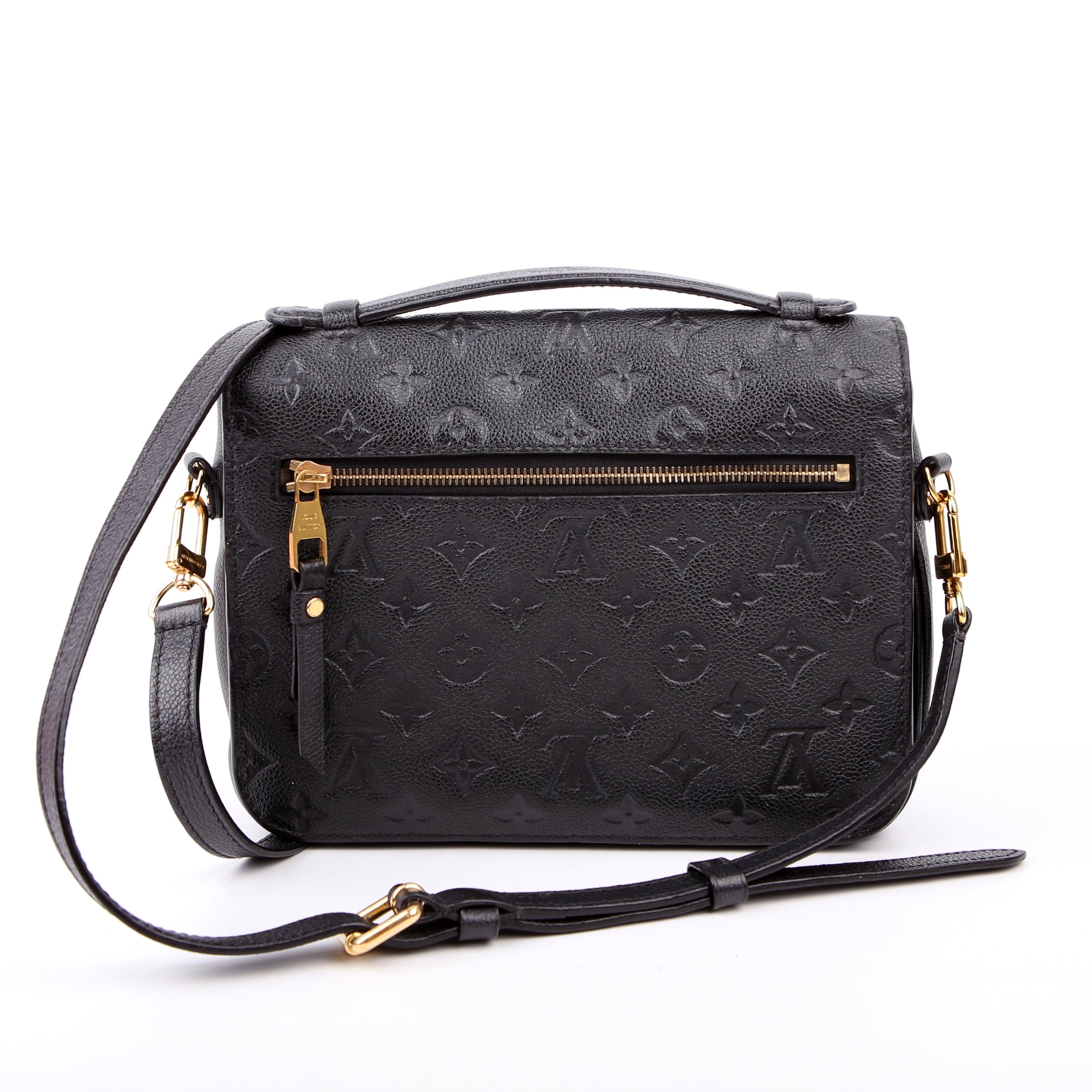 Pochette Metis Empreinte Black