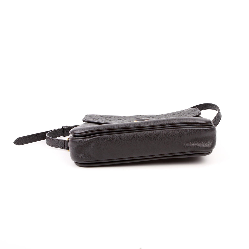 Pochette Metis Empreinte Black
