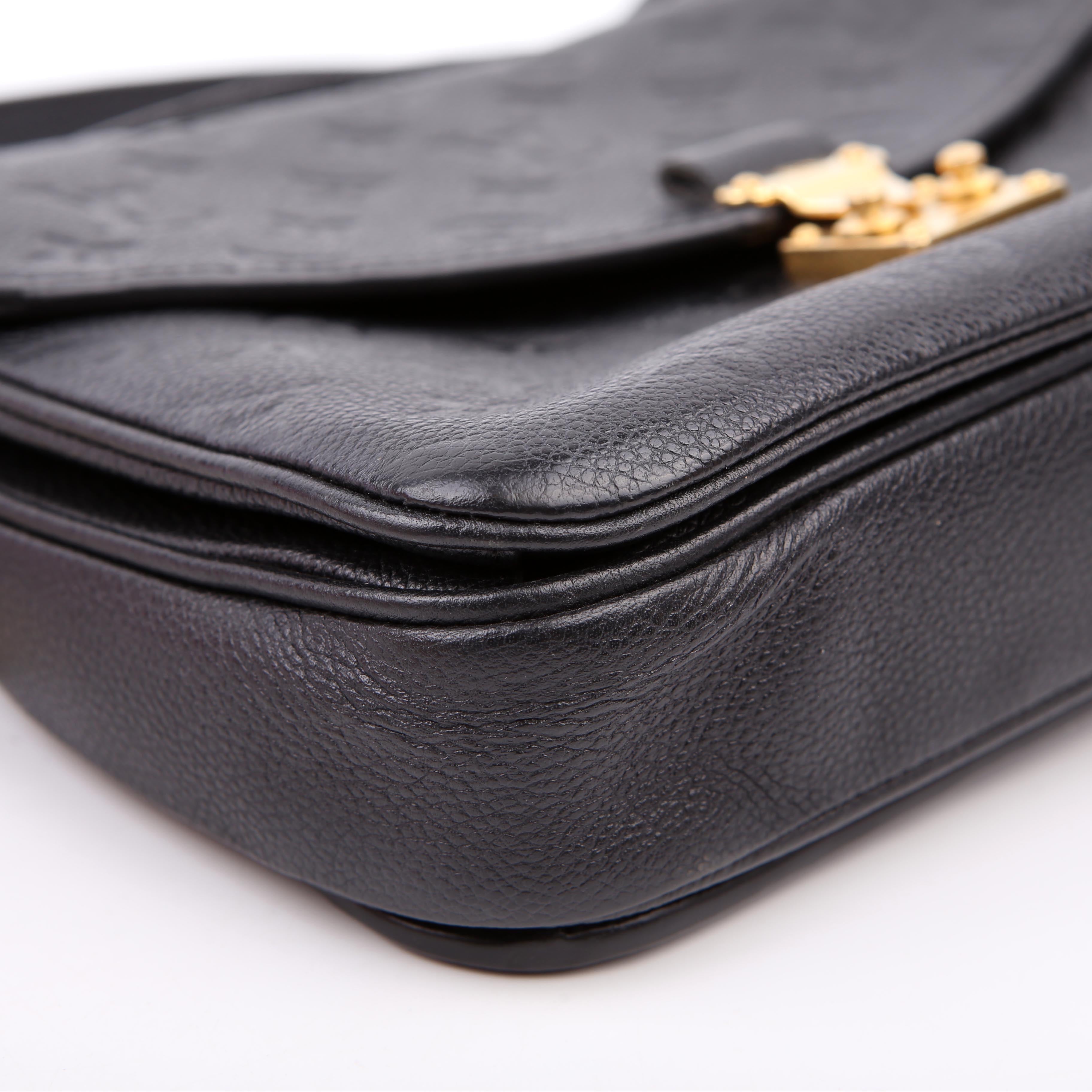 Pochette Metis Empreinte Black