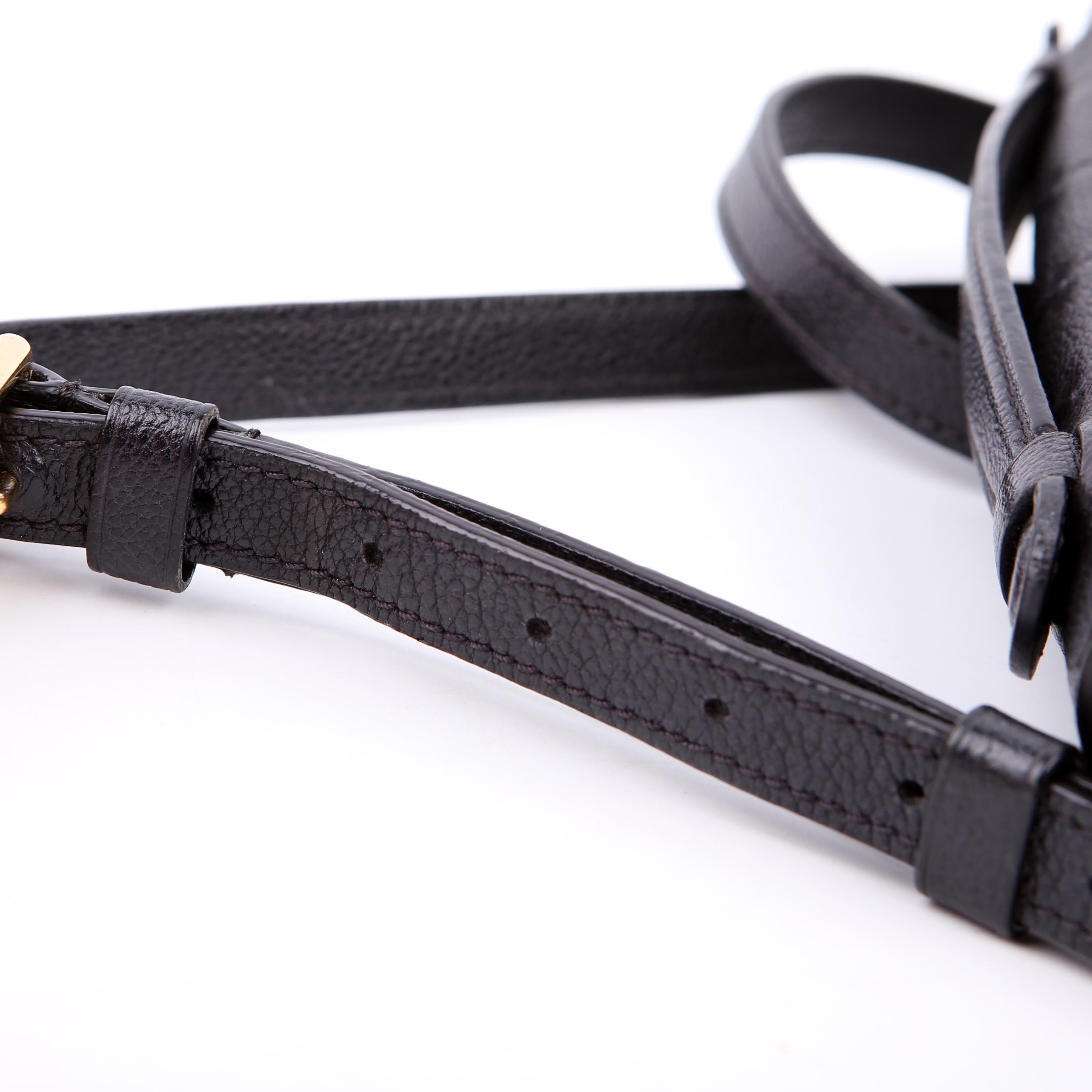 Pochette Metis Empreinte Black