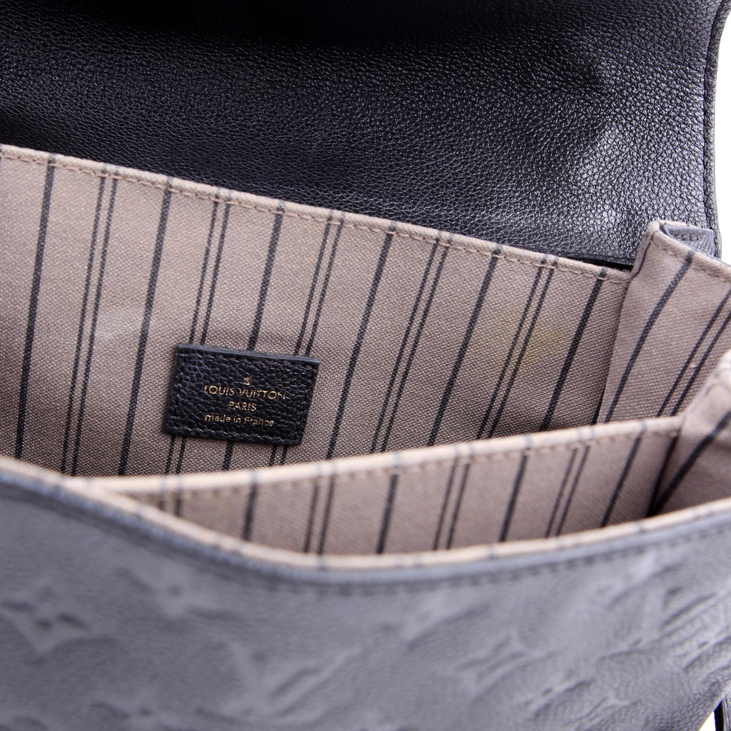 Pochette Metis Empreinte Black