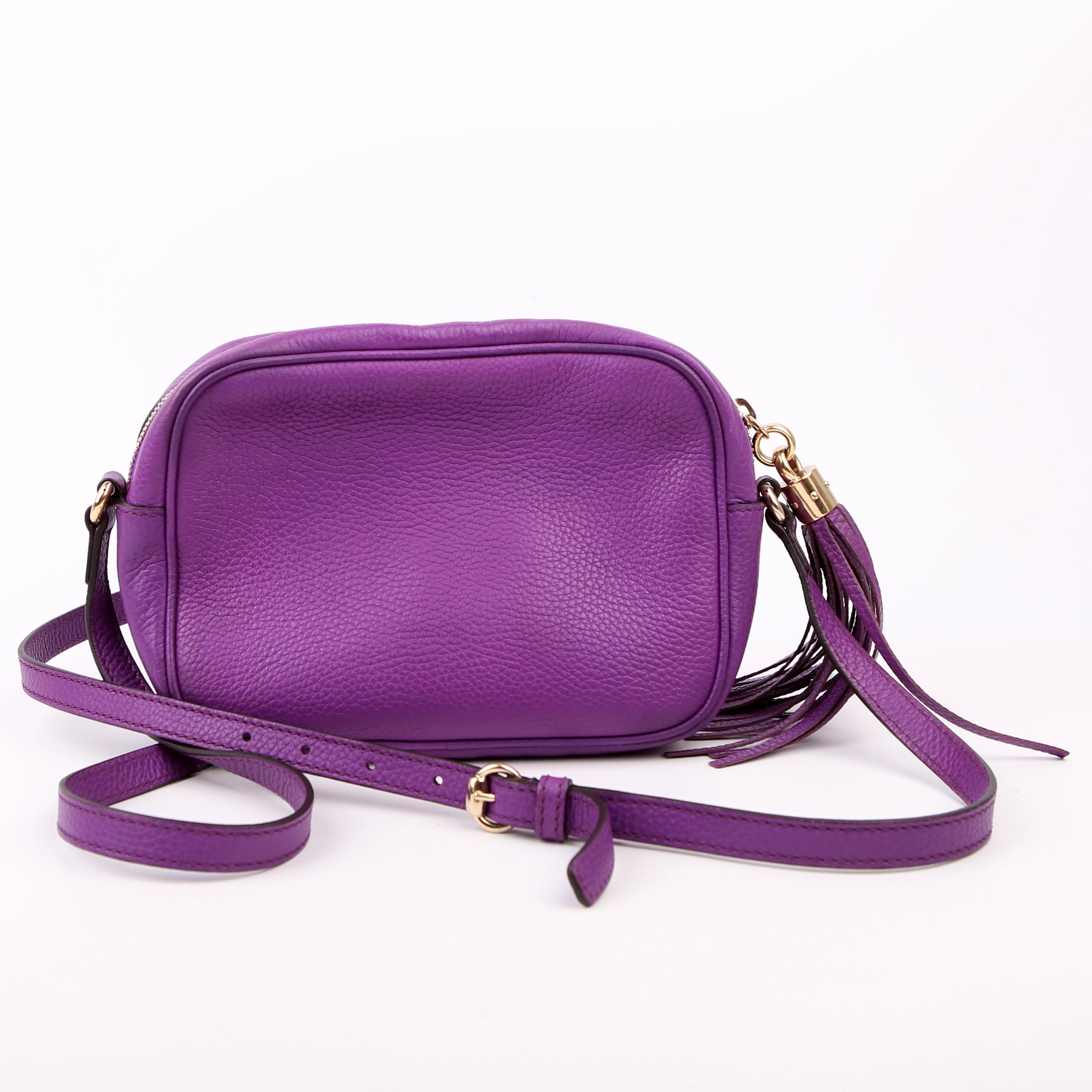 308364 Soho Disco Crossbody Purple