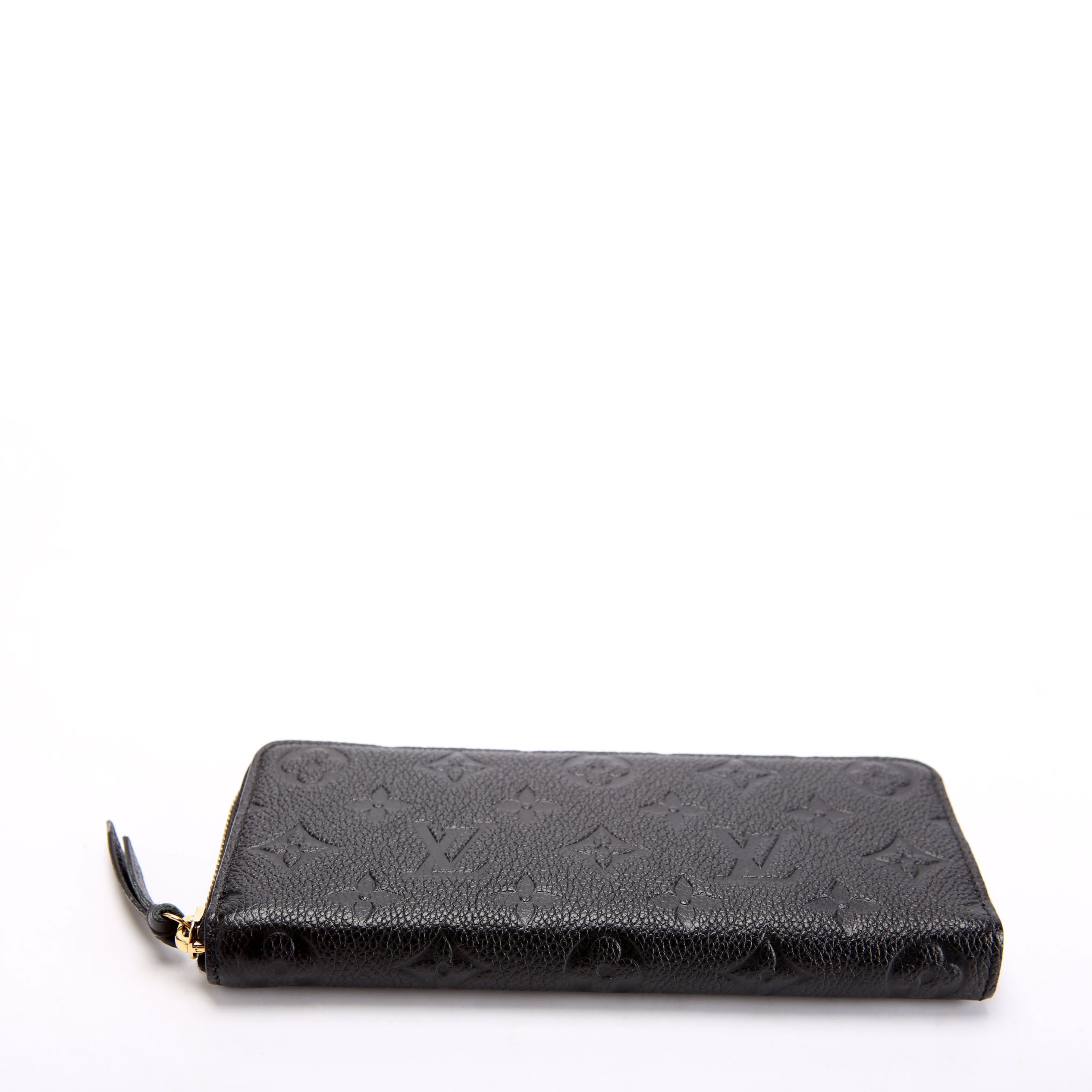 Clemence Wallet Empreinte Black