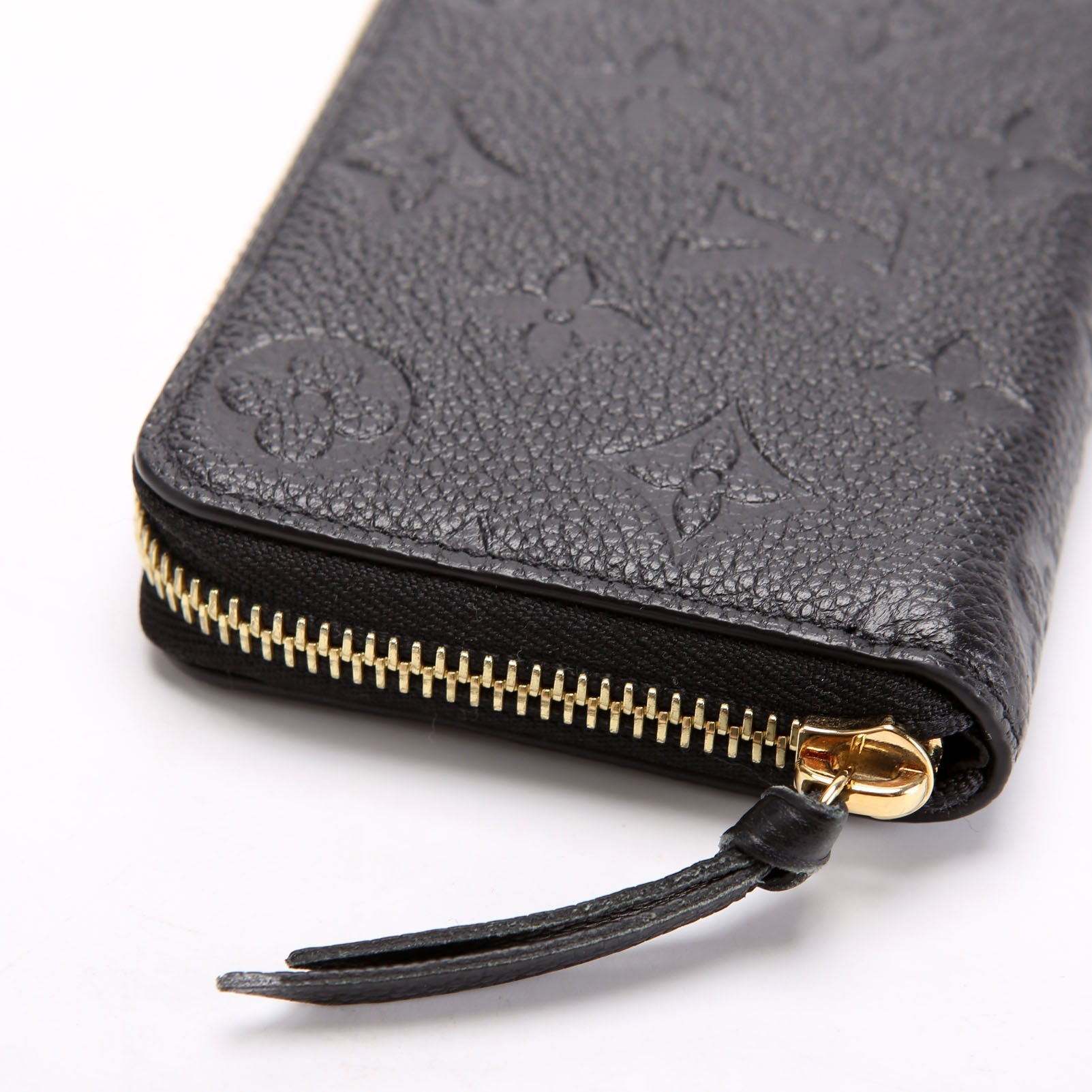 Clemence Wallet Empreinte Black