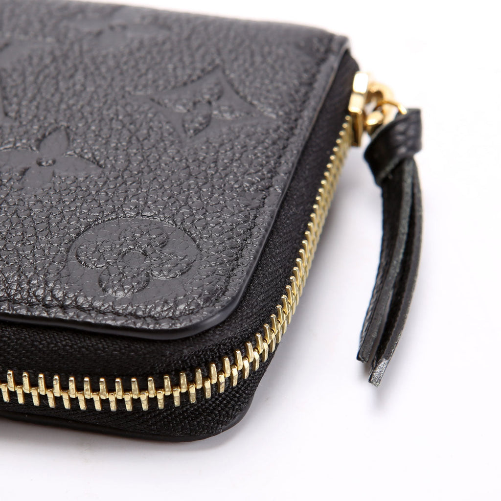 Clemence Wallet Empreinte Black