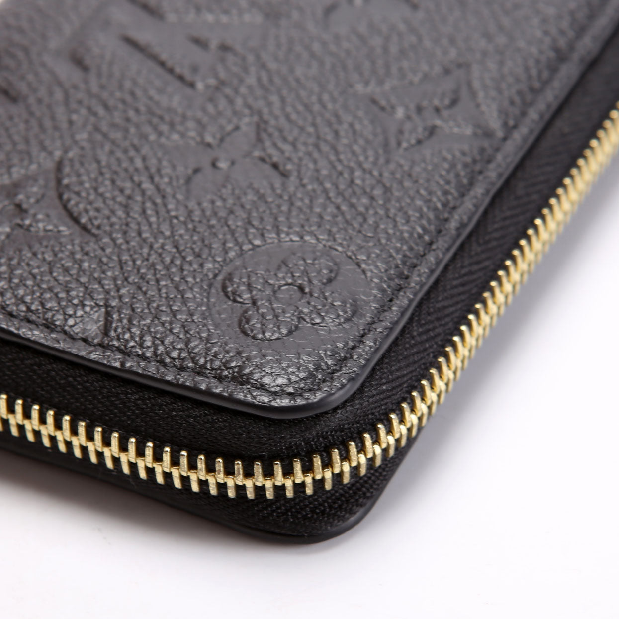 Clemence Wallet Empreinte Black