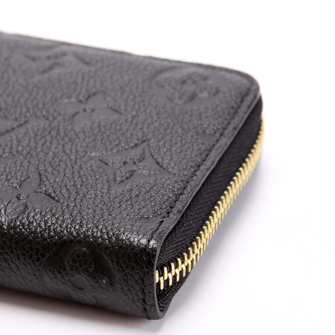 Clemence Wallet Empreinte Black