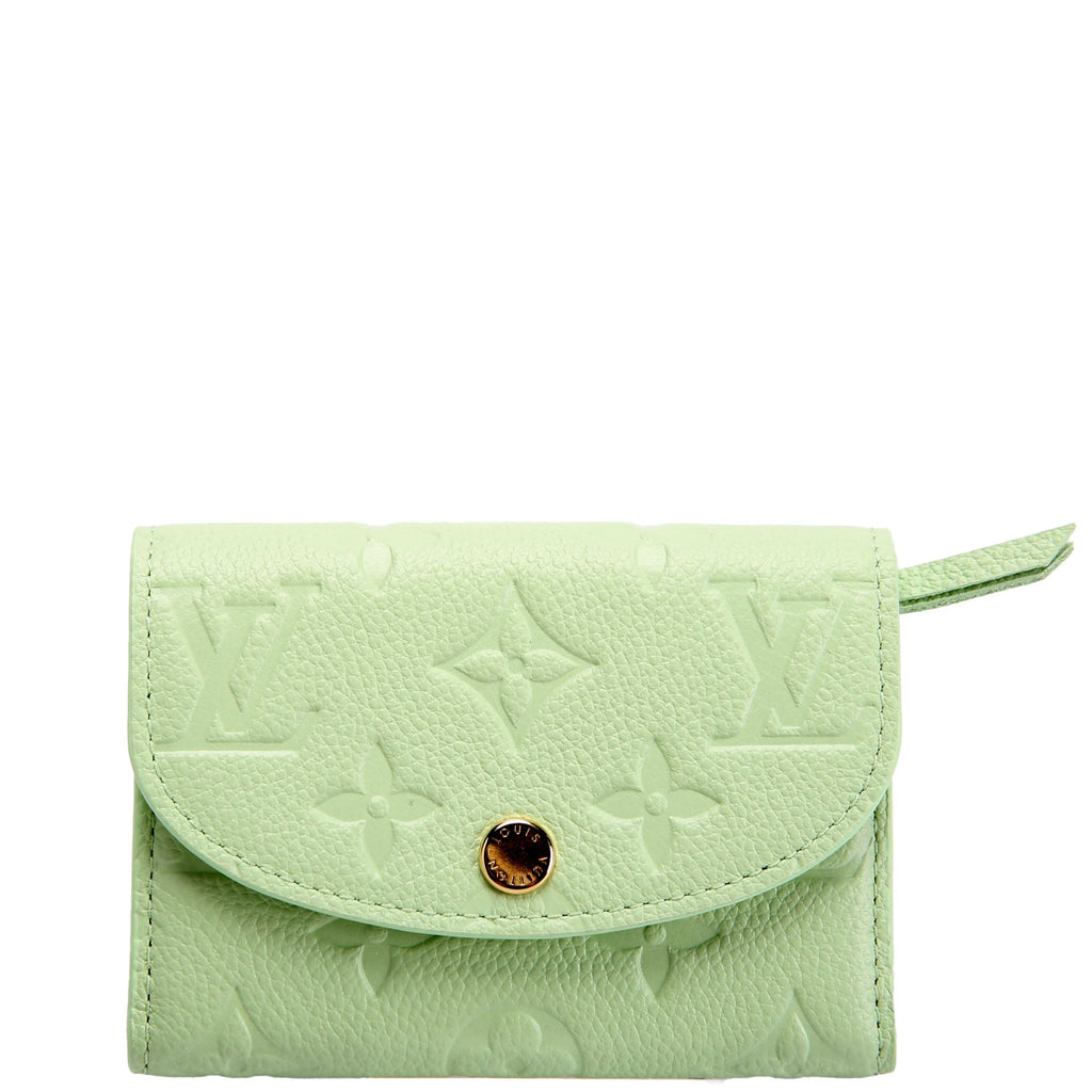 LV X TM Rosalie Coin Purse Empreinte Green
