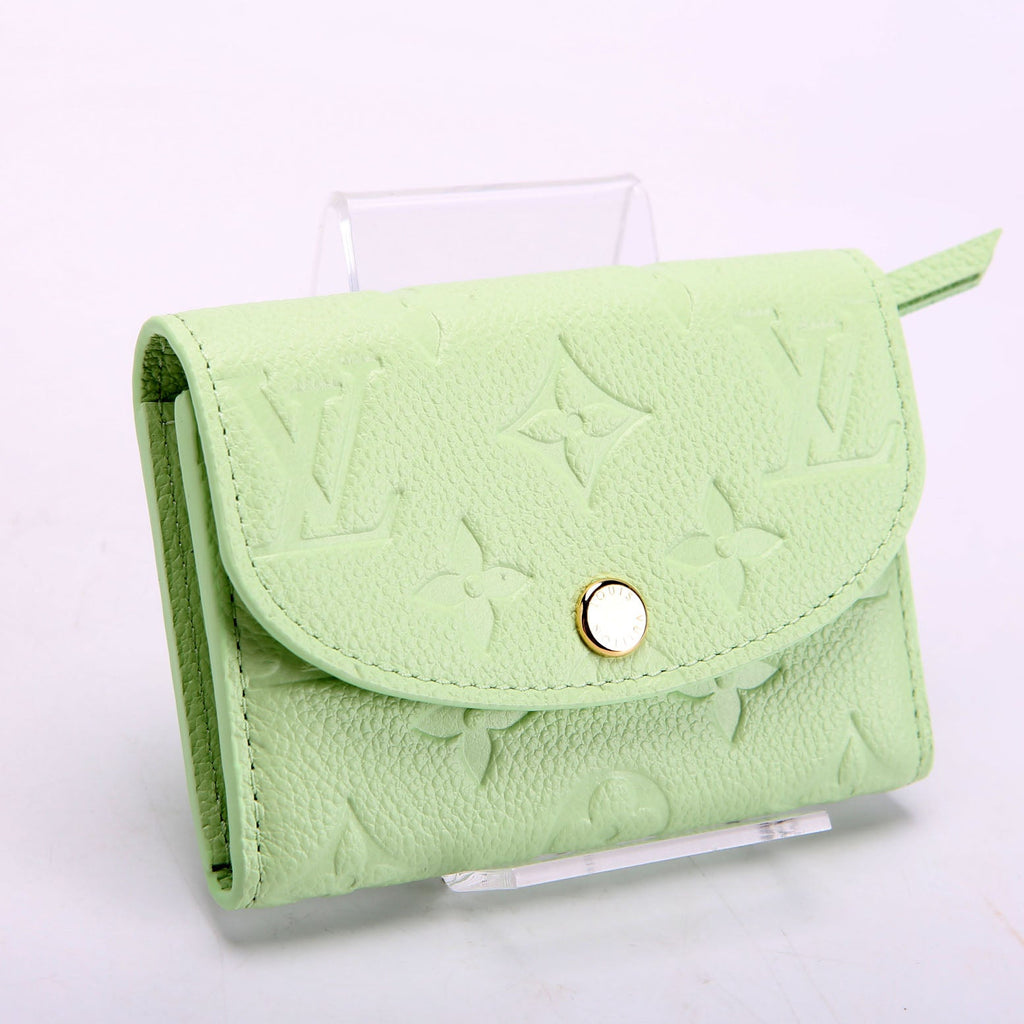 LV X TM Rosalie Coin Purse Empreinte Green