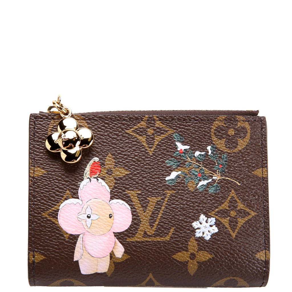 Snow Show Azur Frost Lisa Wallet Monogram Pink