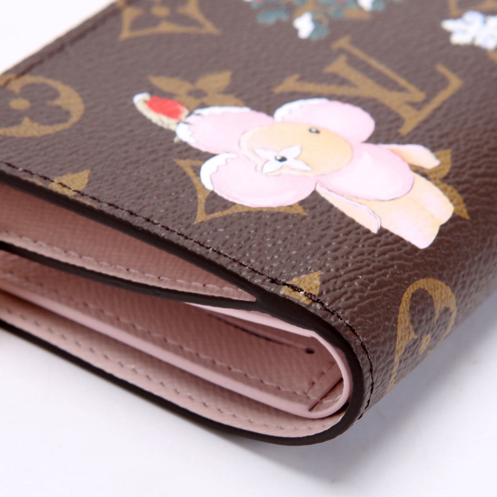 Snow Show Azur Frost Lisa Wallet Monogram Pink