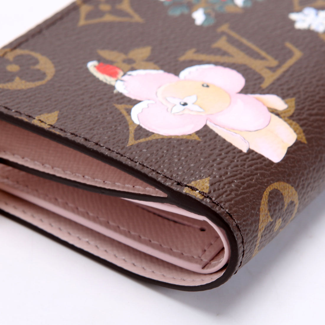 Snow Show Azur Frost Lisa Wallet Monogram Pink