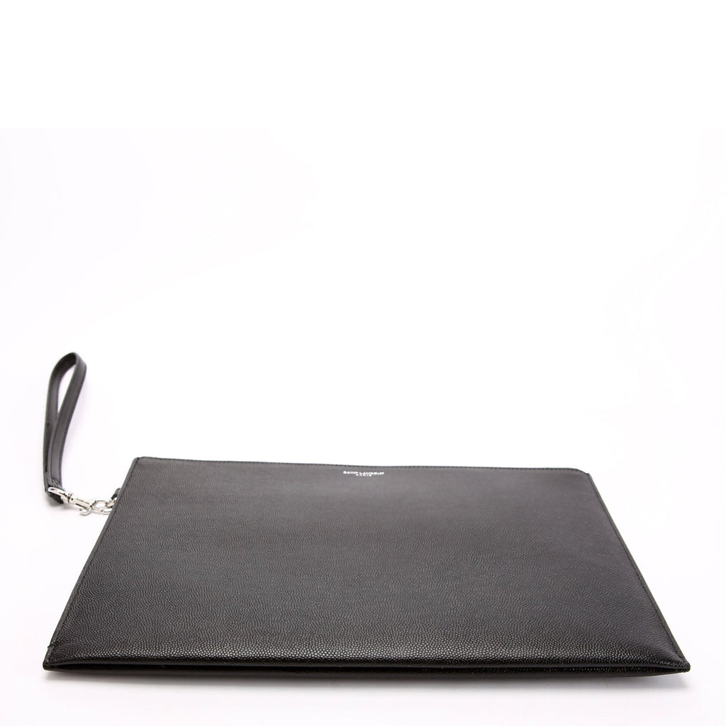 SAINT LAURENT Zipped Tablet Holder 683685 Black
