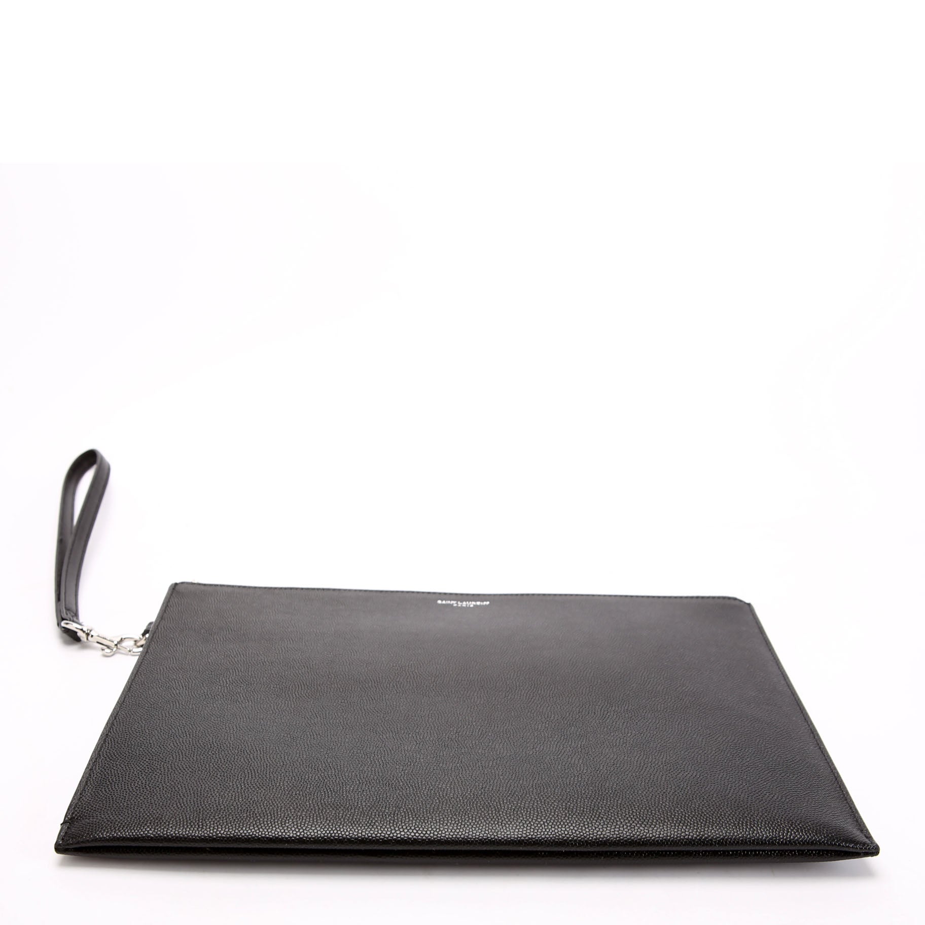 SAINT LAURENT Zipped Tablet Holder 683685 Black