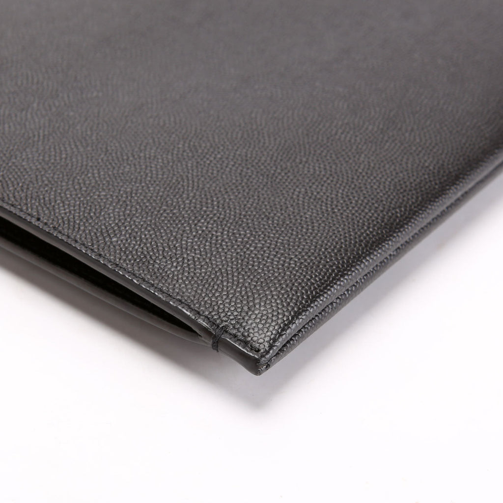 SAINT LAURENT Zipped Tablet Holder 683685 Black
