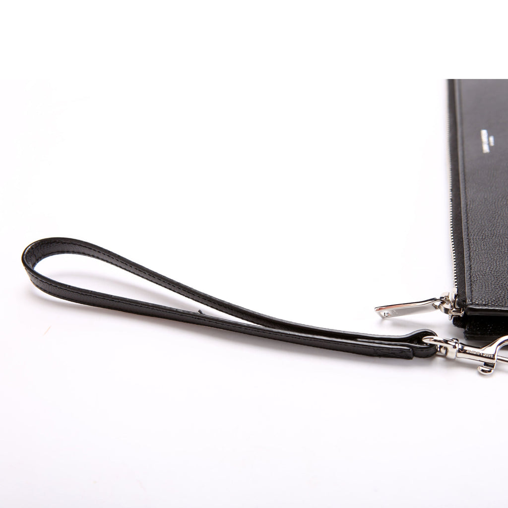 SAINT LAURENT Zipped Tablet Holder 683685 Black