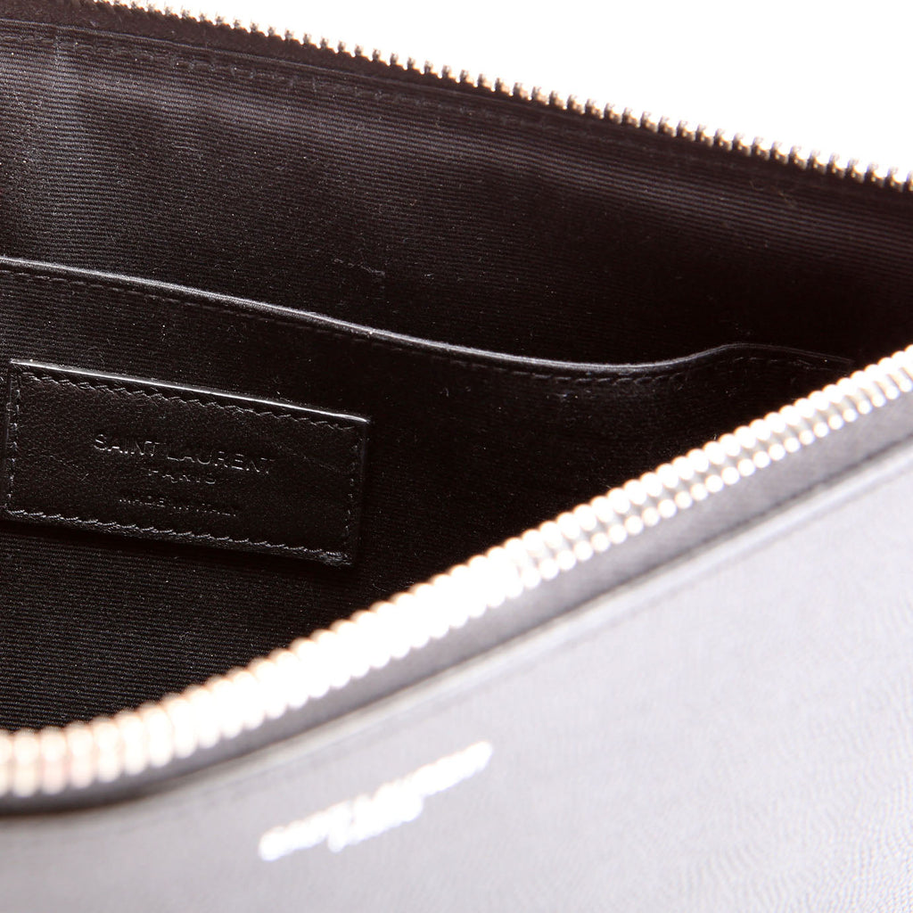 SAINT LAURENT Zipped Tablet Holder 683685 Black