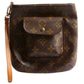 Partition Wristlet Clutch Monogram