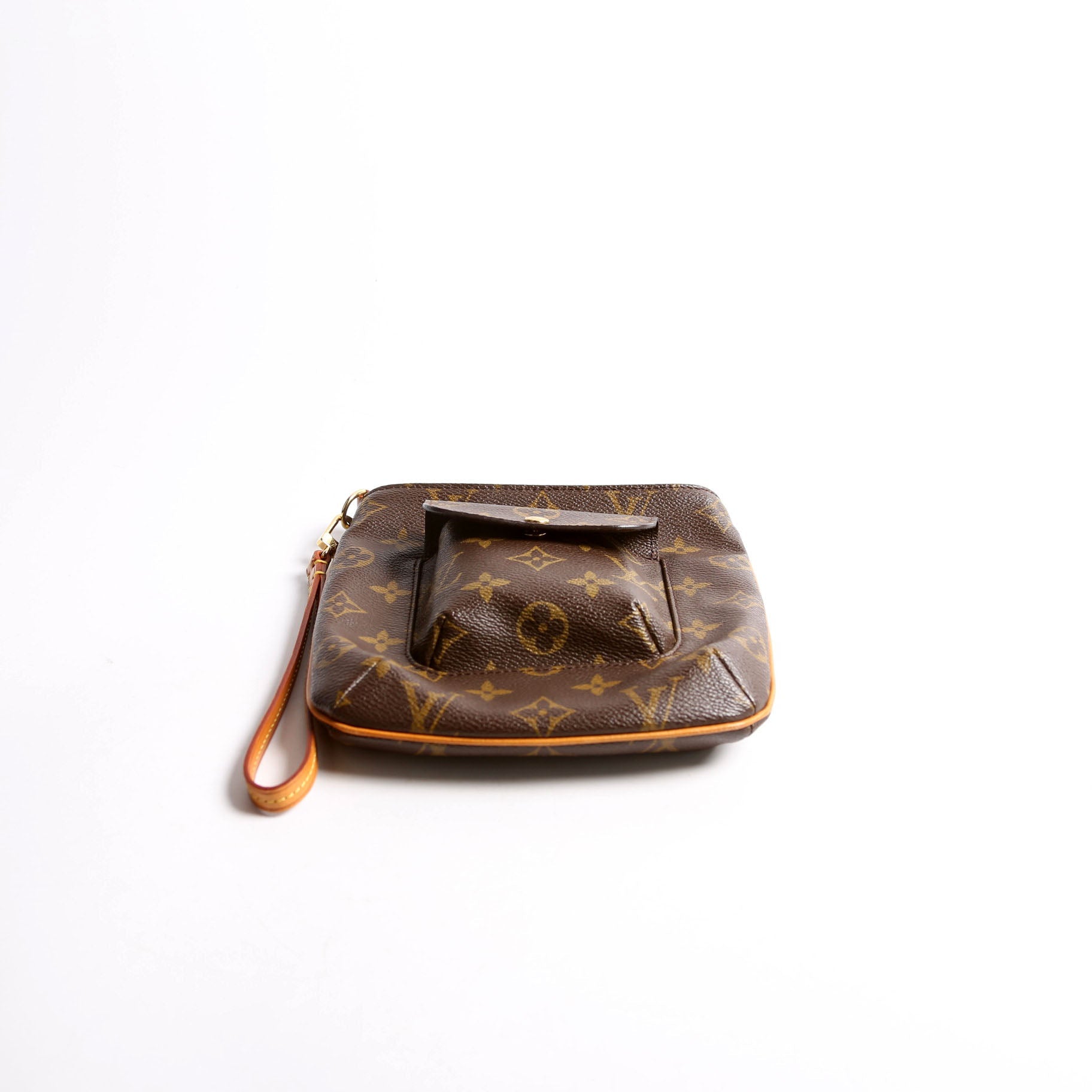 Partition Wristlet Clutch Monogram
