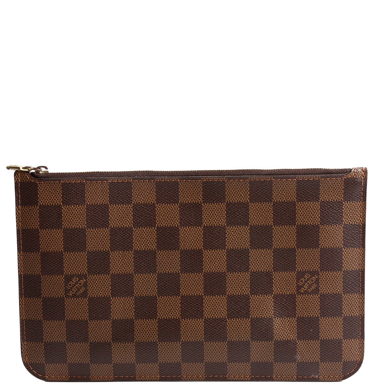 Pochette Only Damier Ebene Neverfull Red