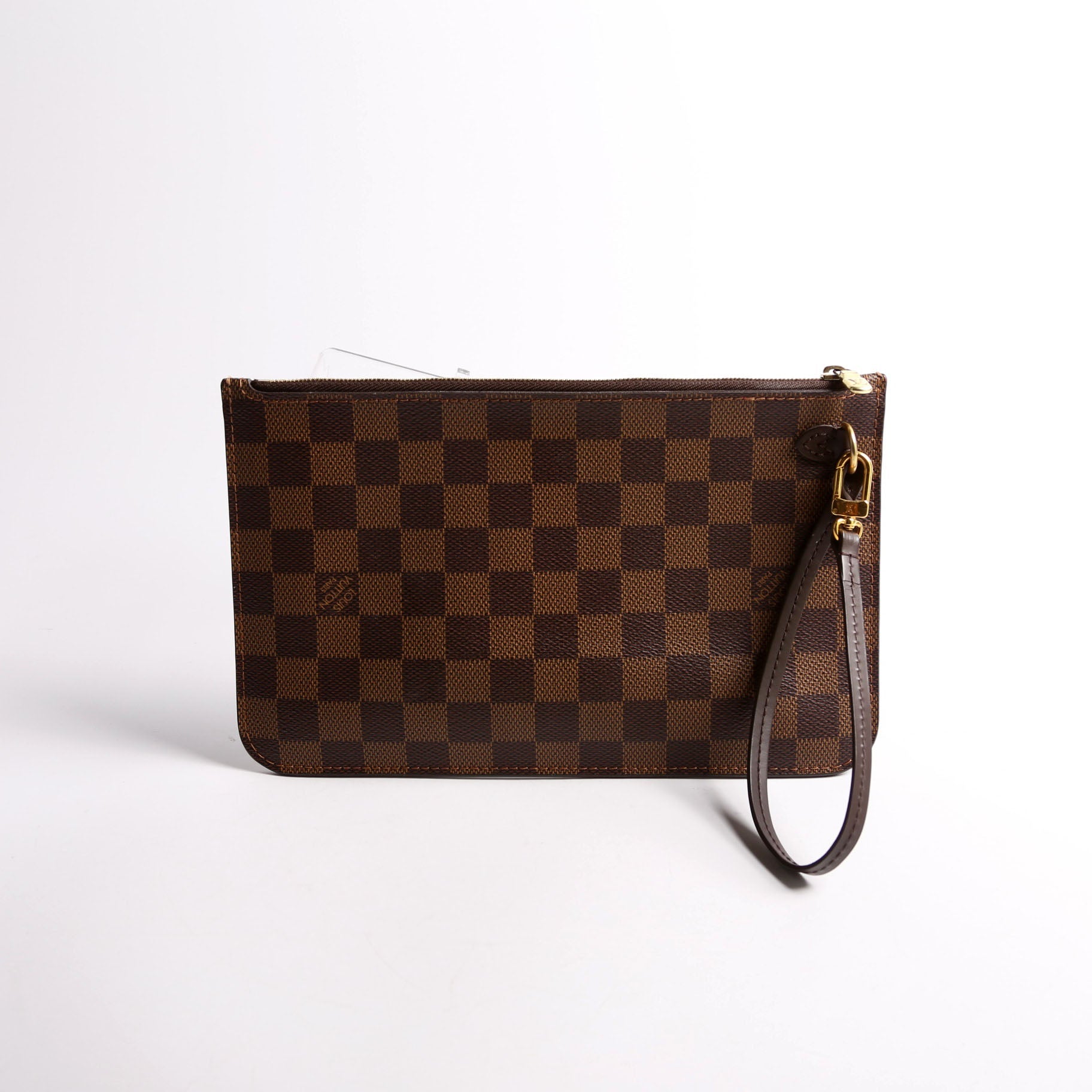 Pochette Only Damier Ebene Neverfull Red