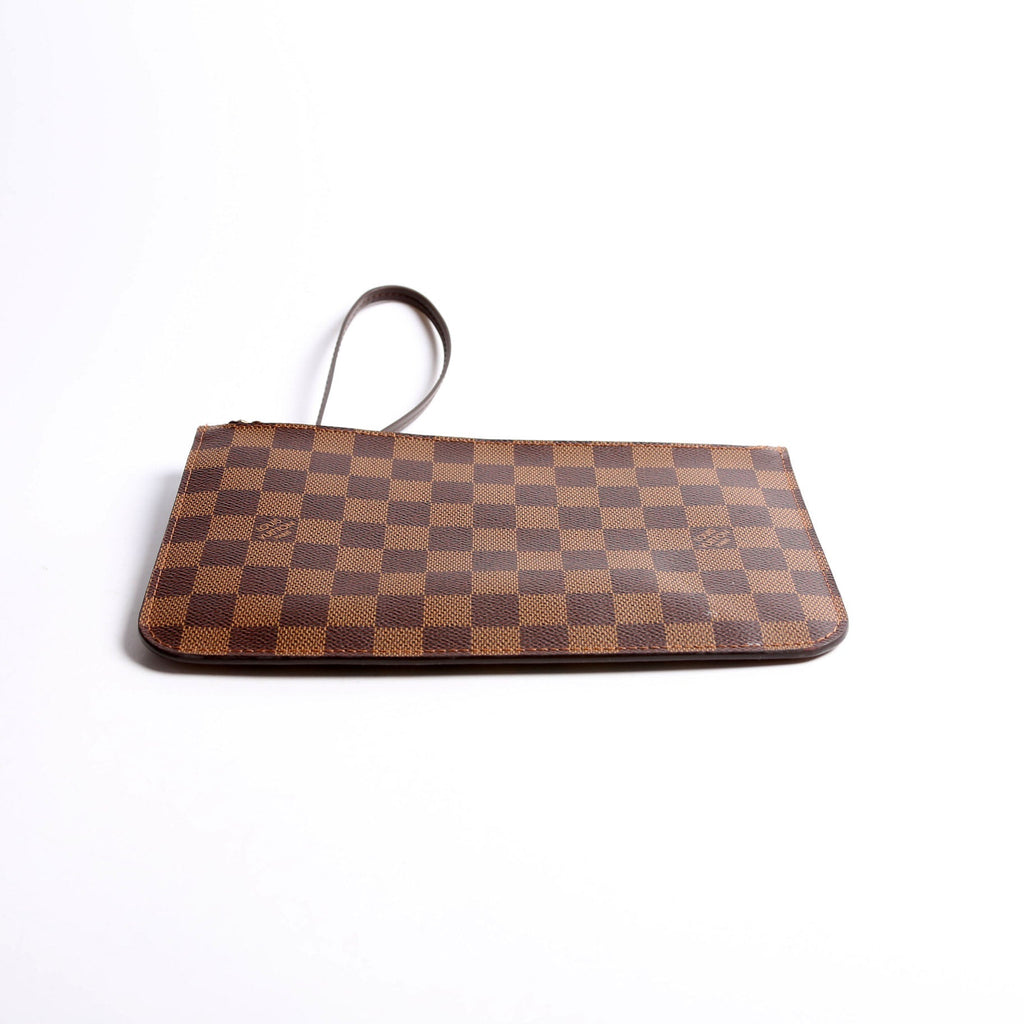 Pochette Only Damier Ebene Neverfull Red