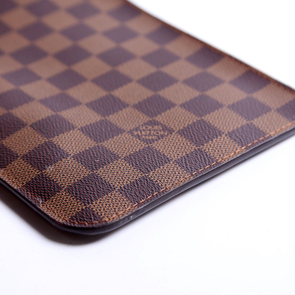 Pochette Only Damier Ebene Neverfull Red