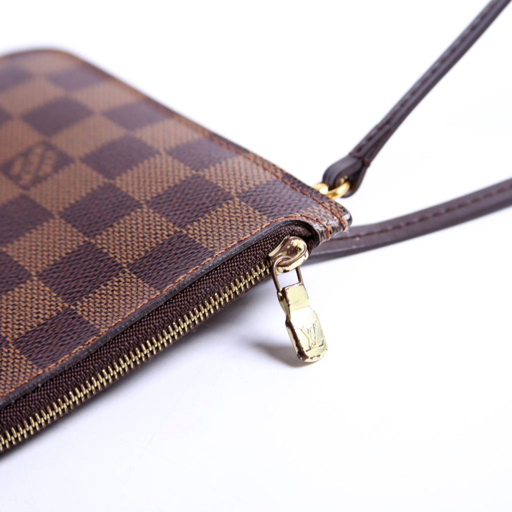 Pochette Only Damier Ebene Neverfull Red