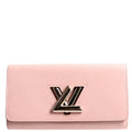 Twist Long Wallet Epi Pink