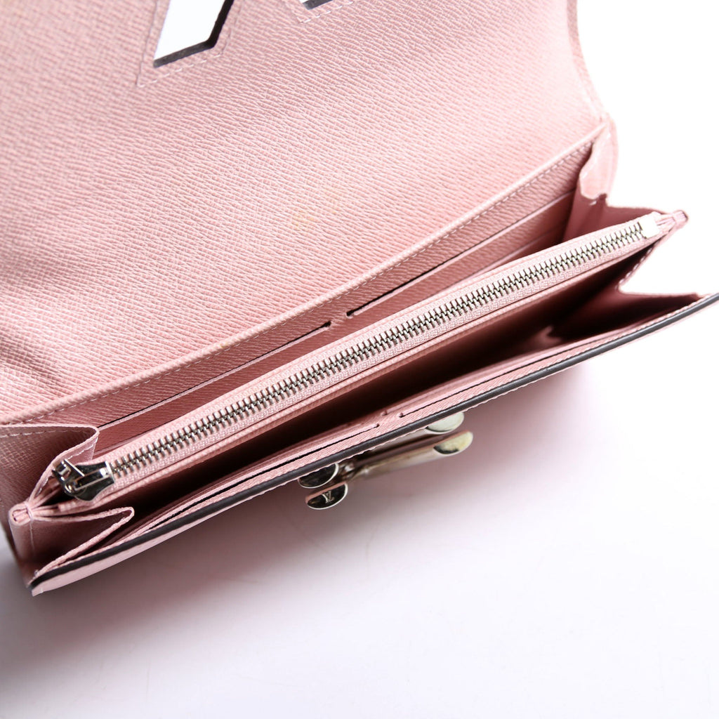 Twist Long Wallet Epi Pink