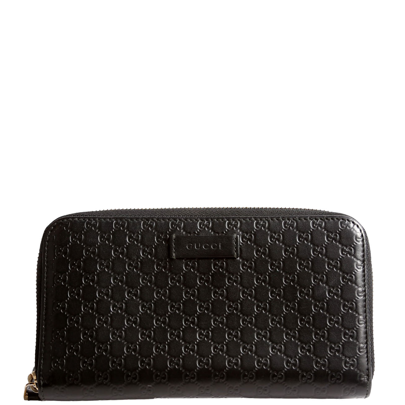 449391 Micro Guccissima Zip Around Wallet