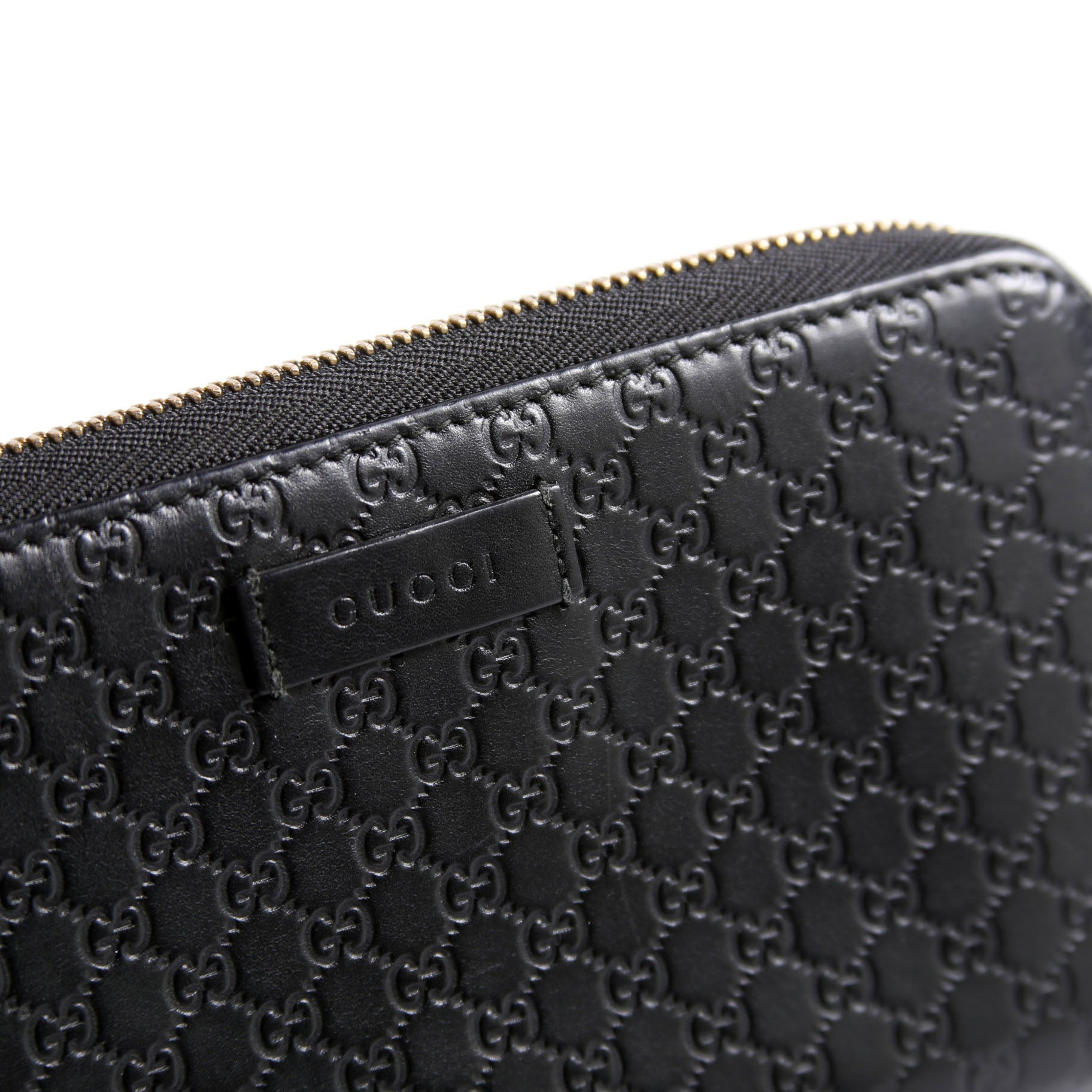 449391 Micro Guccissima Zip Around Wallet