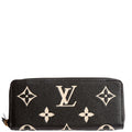 Clemence Wallet Bicolor Empreinte Black/Blush