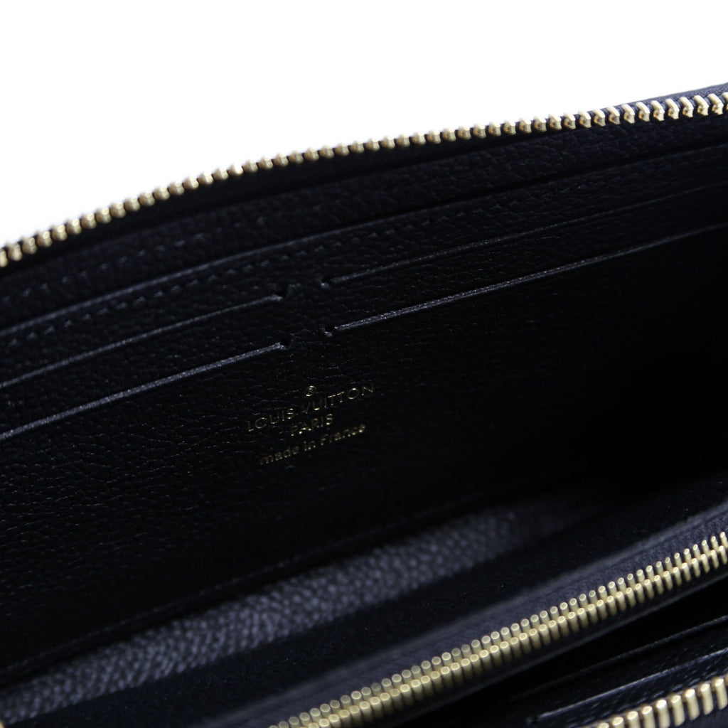 Clemence Wallet Bicolor Empreinte Black/Blush