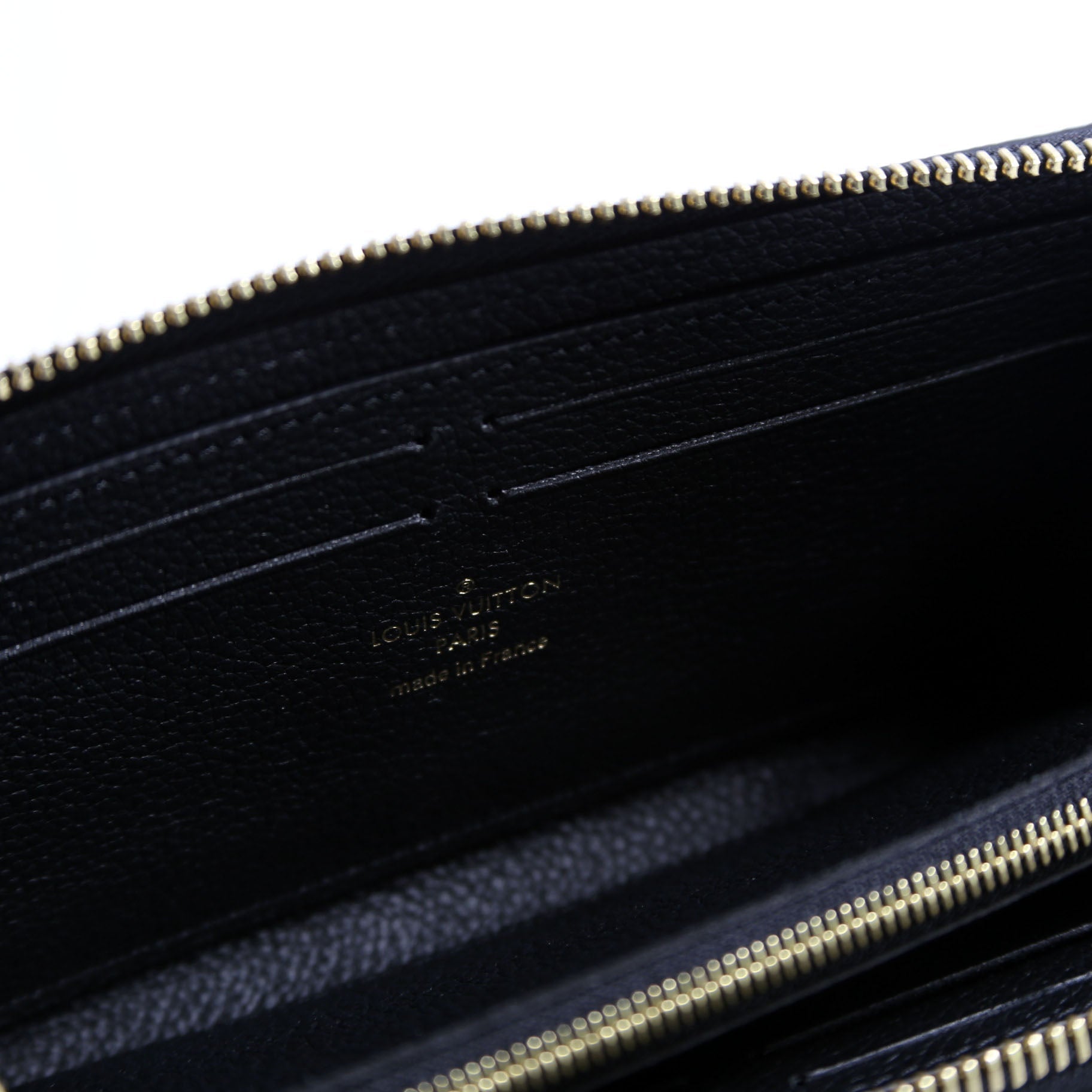 Clemence Wallet Bicolor Empreinte Black/Blush