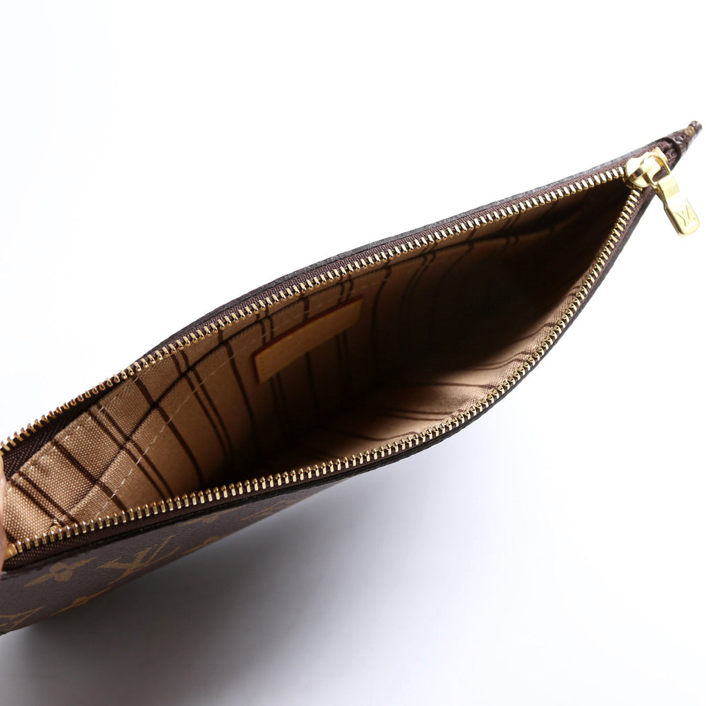 Pochette Only Monogram Neverfull Beige