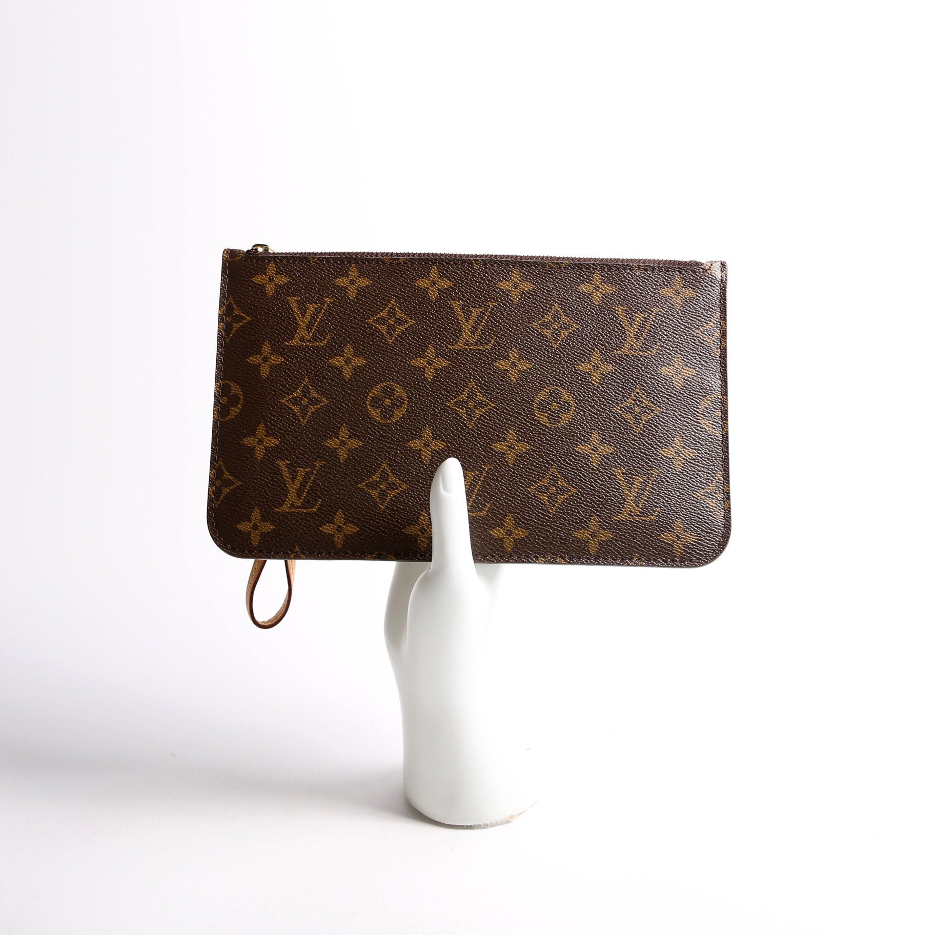 Pochette Only Monogram Neverfull Beige