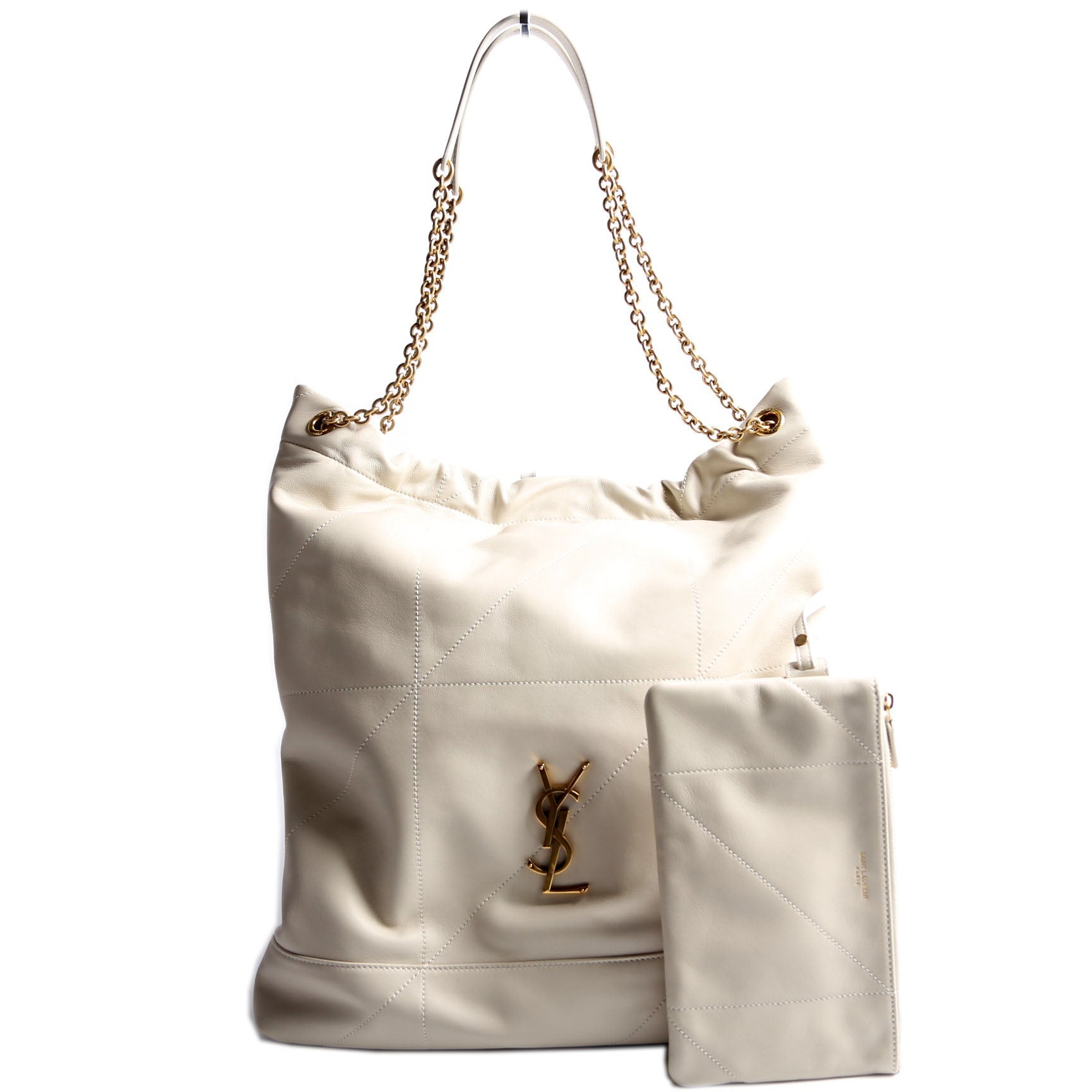SAINT LAURENT Jamie Large Pochon Lambskin 828350