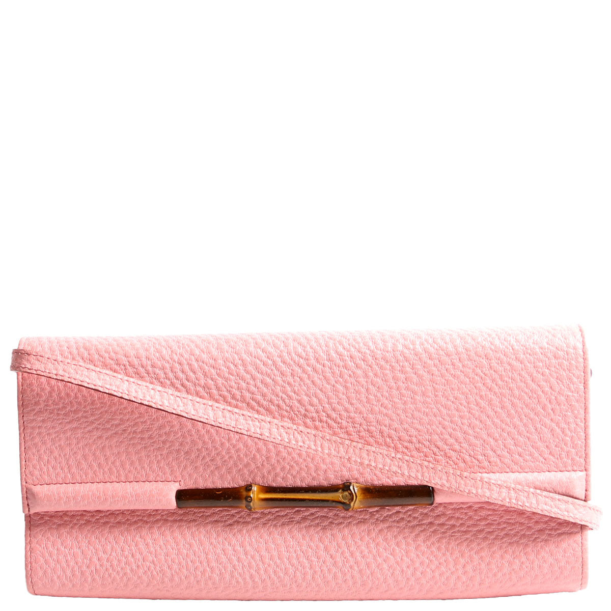 117594 Bamboo Clutch Pink