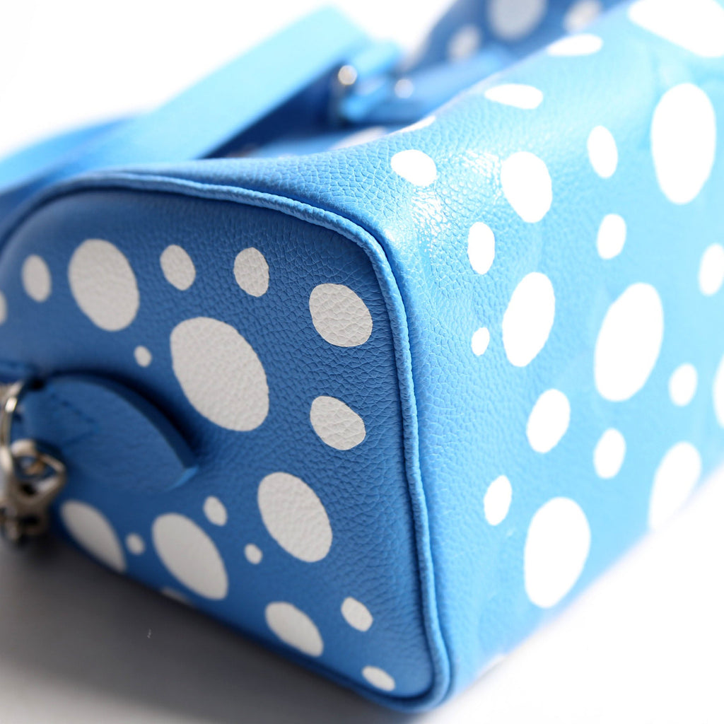 Speedy 20 Bandouliere Kusama Dots Empreinte Blue