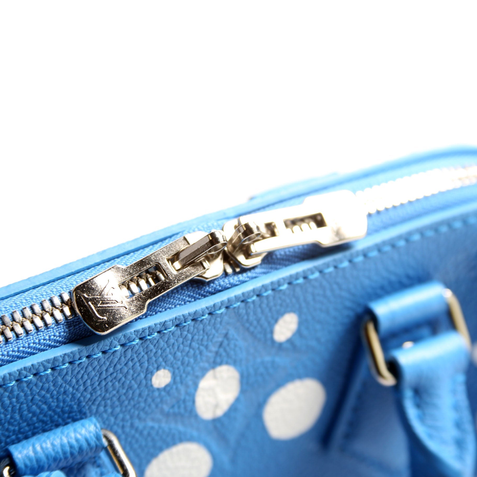 Speedy 20 Bandouliere Kusama Dots Empreinte Blue