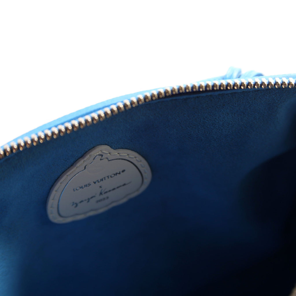 Speedy 20 Bandouliere Kusama Dots Empreinte Blue