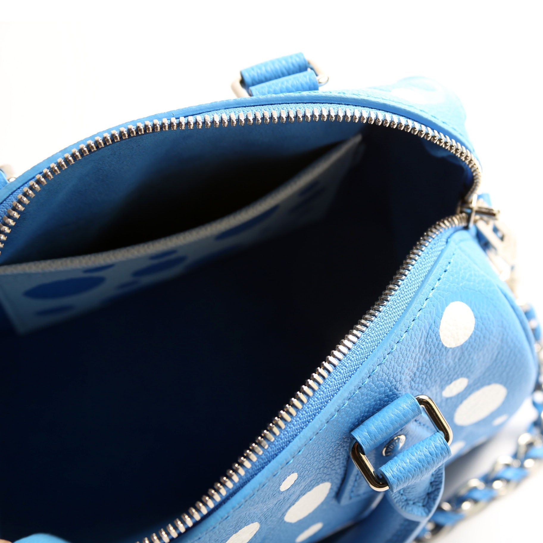 Speedy 20 Bandouliere Kusama Dots Empreinte Blue