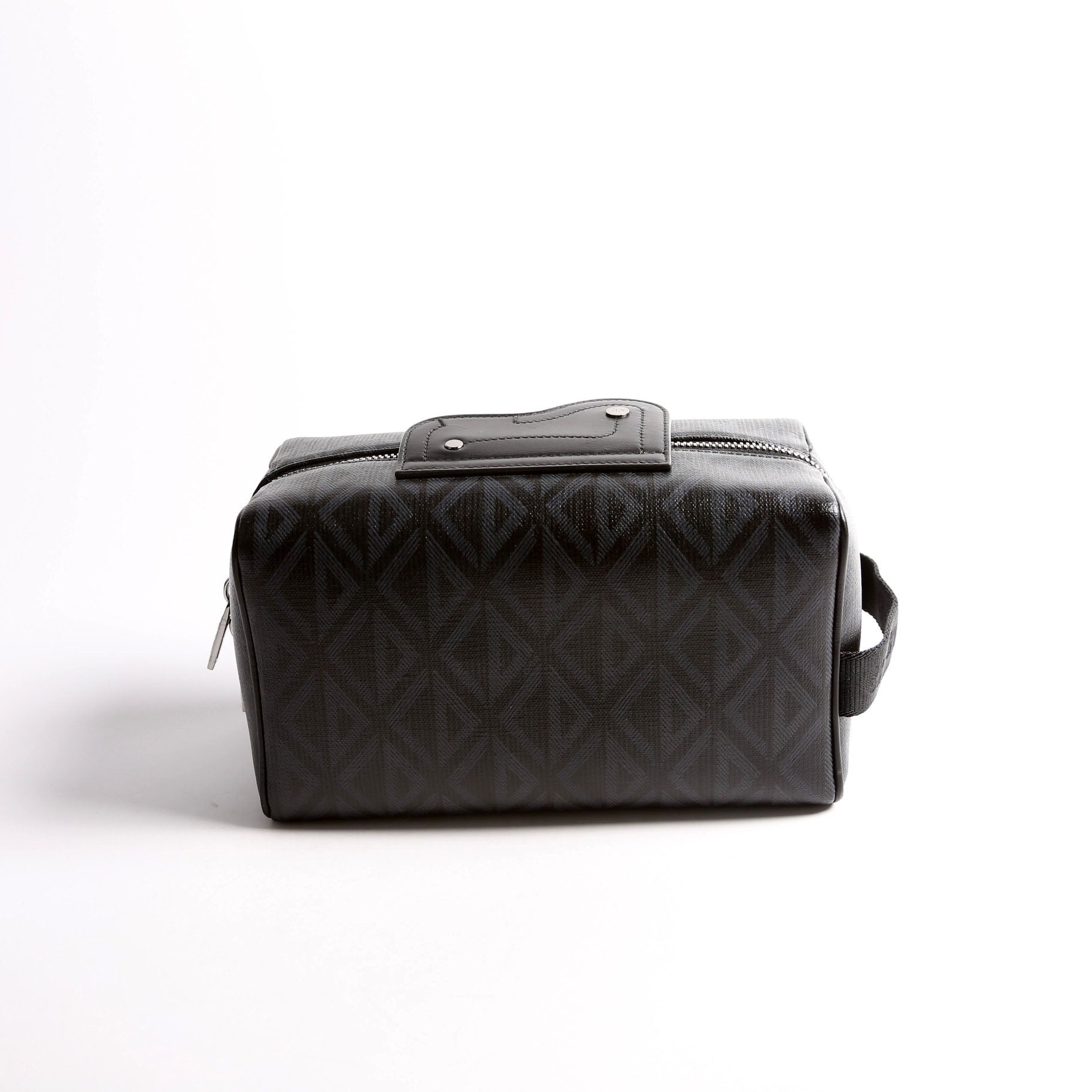 CD Diamond Lingot Mens Toiletry Pouch Black