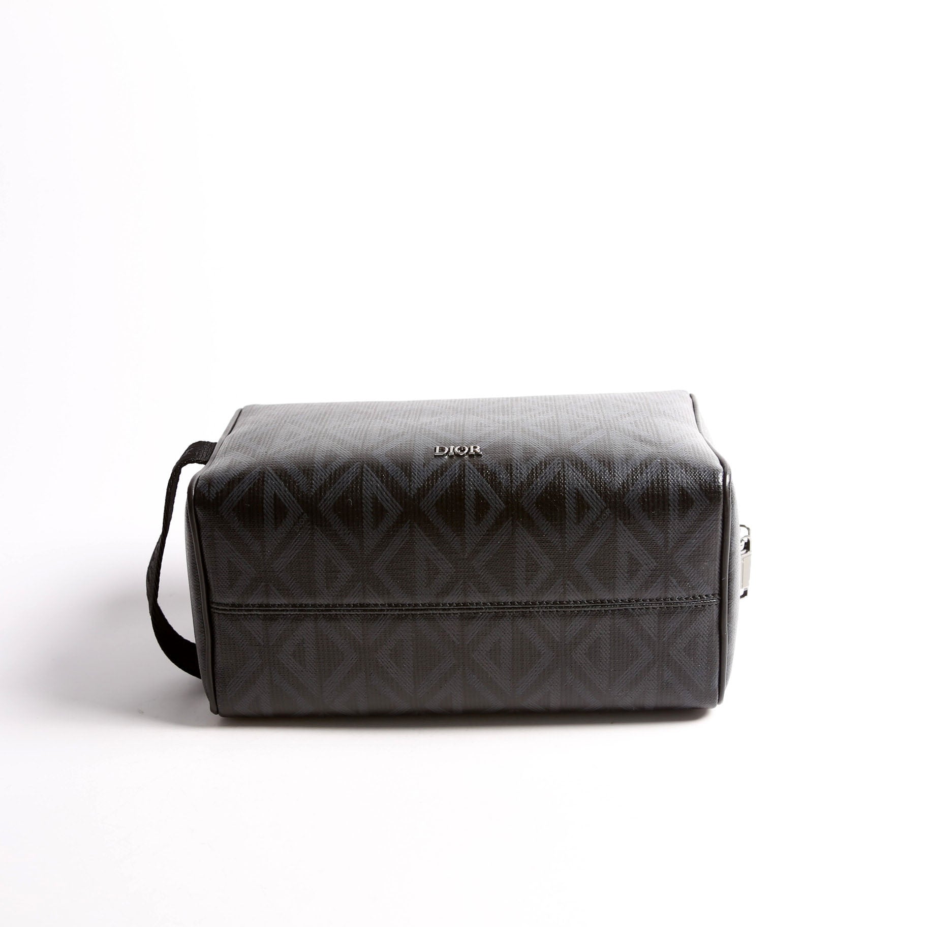 CD Diamond Lingot Mens Toiletry Pouch Black