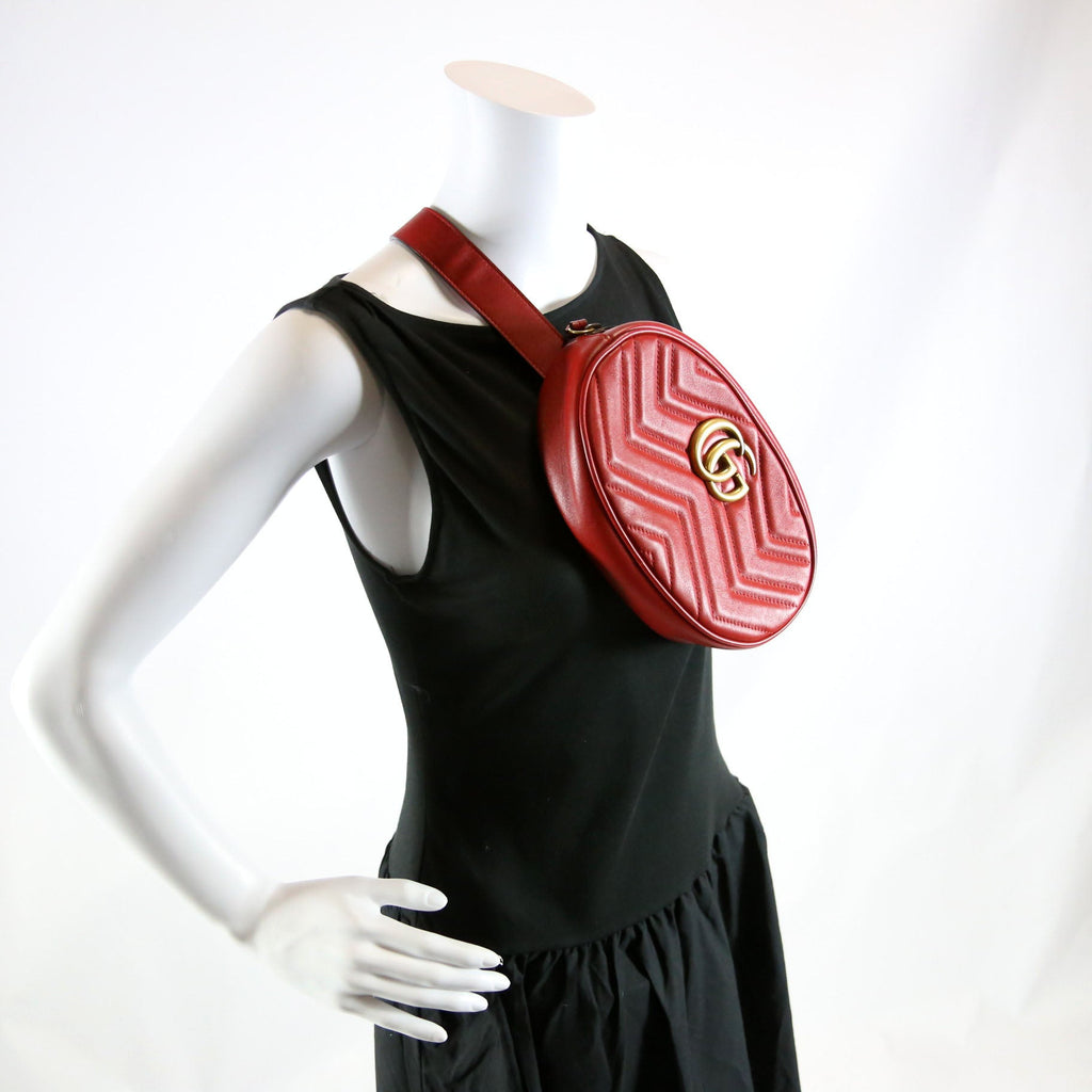 Gucci 491294 Marmont Large Belt Bag 85/34