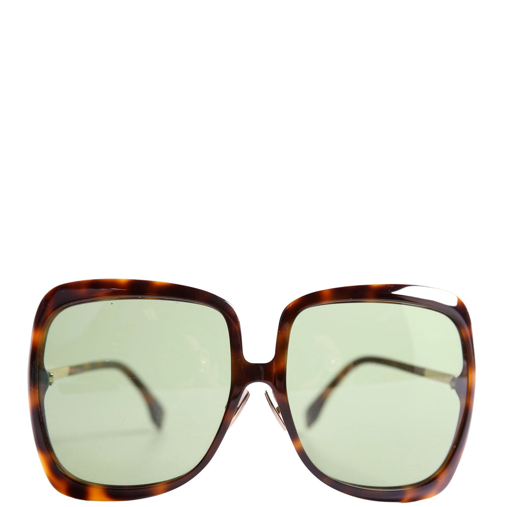 Fendi FF0429/S Tortoise Sunglasses Brown/Green